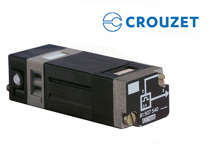 Crouzet pneumatic products available from MK Air Controls